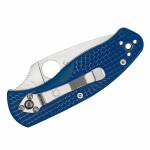 Spyderco Persistence C136PBL mit CPM-S35VN Stahl und dunkelblauen FRN-Griff