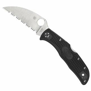 Spyderco Endela mit VG-10 Wharncliffe SpyderEdge und schwarzen FRN Griff
