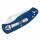 Spyderco Persistence Lightweight CPM-S35VN Stahl SpyderEdge, blauer FRN-Griff