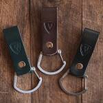 Helle Belt Clip - Gürtelschlaufe aus Leder mit...