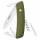 Swiza D03 Taschenmesser mit 7,5 cm Edelstahlklinge und 10 Werkzeugen, olive