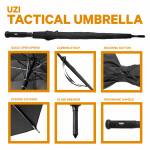 UZI Regenschirm zur Selbstverteidigung, unzerbrechlich...