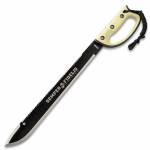 United Cutlery USMC Samper Fi Sawback Machete mit...