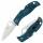 Spyderco LeafJumper Lightweight mit K390 Werkzeugstahl und blauem FRN-Griff