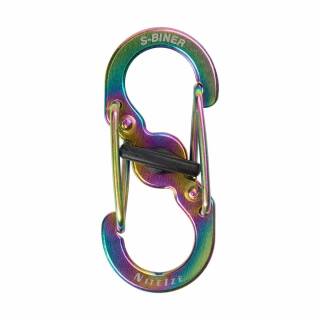 Nite Ize S-BINER MICROLOCK Stainless Steel, Spectrum, 5 Stück, LSBM-07-5R7