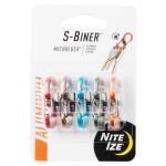 Nite Ize S-BINER MICROLOCK Aluminium, farbl. Sortiert, 5...