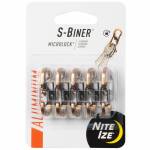 Nite Ize S-BINER MICROLOCK Aluminium, coyote, 5...