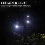 NEBO Luxtreme SL25R LED Flut- und Spotlicht, 500 Lumen, 3 Modi, wiederaufladbar