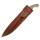 Condor Primitive Bush Mondo Knife mit 1075 HC-Stahl, Micarta und Lederscheide