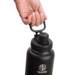 Takeya Actives Trinkflasche aus 18/8 Edelstahl, vakuum-isoliert, 700ml, onyx