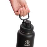 Takeya Actives Trinkflasche aus 18/8 Edelstahl, vakuum-isoliert, 40oz/1,2 L, onyx
