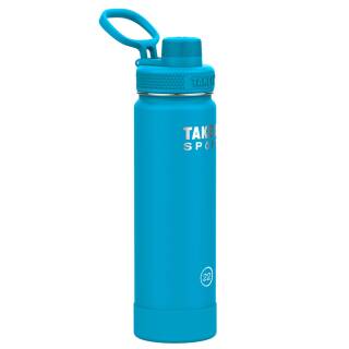 TAKEYA Sport Spout Copper isolierte Edelstahlflasche, 22oz/650ml, Champion Blue