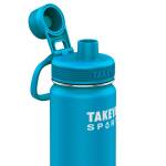 TAKEYA Sport Spout Copper isolierte Edelstahlflasche, 22oz/650ml, Champion Blue