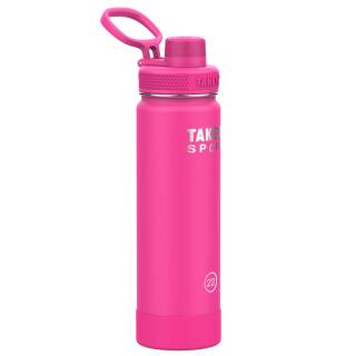 TAKEYA Sport Spout Copper isolierte Edelstahlflasche, 22oz / 650ml, Pink Sweep