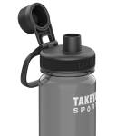 Takeya Sport Trinkflasche aus BPA-freiem Kunststoff, 700ml, Grand Slam Black