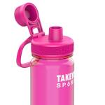 Takeya Sport Trinkflasche aus BPA-freiem Kunststoff, 24oz / 700ml, Pink Sweep