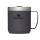 Stanley Classic Legendary Camp Mug Thermobecher mit Deckel, 0,35L, Charcoal