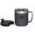 Stanley Classic Legendary Camp Mug Thermobecher mit Deckel, 0,35L, Charcoal