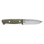 Benchmade 163-1 Bushcrafter Messer mit Full Tang S30V-Klinge und Lederscheide