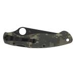 Spyderco Military 2 G-10 Camo Black Blade Plain mit S30V...