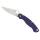 Spyderco Military 2 Dark Blue Plain mit CPM S110V Stahl und G-10 Griffschalen