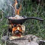 Petromax Feuerpfanne aus Gusseisen mit Stiel, Ø 25 cm