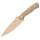 Hydra Knives PHOBOS brown, Full Tang Sleipner-Klinge, G-10 Griff, Kydexscheide