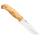 Helle Nordlys mit 12,4 cm FullTang Klinge aus 14C28N Stahl und Maserbirkegriff