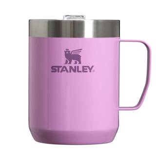 Stanley Stay HOT Camp Mug Thermobecher mit Tritan-Deckel, 0,23L, lilac glänzend