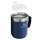Stanley Stay HOT Camp Mug Thermobecher mit Tritan-Deckel, 0,23L, navy