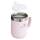 Stanley Stay HOT Camp Mug Thermobecher mit Tritan-Deckel, 0,23L, rose quartz