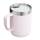 Stanley Stay HOT Camp Mug Thermobecher mit Tritan-Deckel, 0,23L, rose quartz