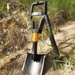 Humvee Folding Shovel, Klappspaten mit Nagelzieher und Säge im Schaufelblatt