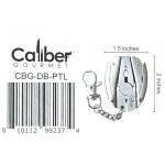 Caliber Gourmet Multi Tool als Schlüsselanhänger aus Edelstahl mit 8 Funktionen