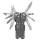 Gerber Truss Multitool aus Edelstahl mit 17 Funktionen mit Nylonholster
