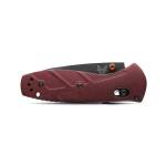 Benchmade Mini Barrage 585BK-04 mit CPM-S30V Stahl und Redstone Richlite Griff