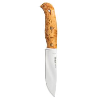 Helle Nordlys FG mit FullTang Klinge aus Alleima 12C27 Edelstahl und Birkengriff