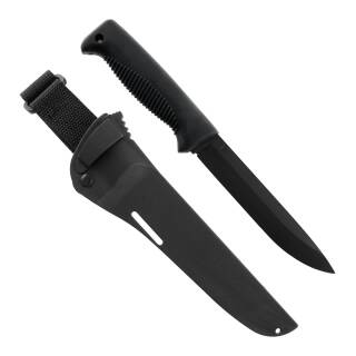 Peltonen Knives M95 Ranger Puukko, 80CrV2-Klinge, PTFE-Finish, Komposit, schwarz