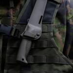 Peltonen Knives M95 Ranger Puukko, 80CrV2-Klinge, PTFE-Finish, Komposit, schwarz