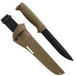 Peltonen Knives M95 Ranger Puukko, 80CrV2-Klinge, PTFE-Finish, Komposit, coyote
