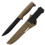 Peltonen Knives M95 Ranger Puukko, 80CrV2-Klinge, PTFE-Finish, Komposit, coyote