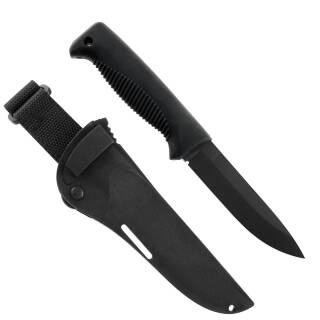 Peltonen Knives M07 Ranger Puukko, 80CrV2-Klinge, PTFE-Finish, Komposit, schwarz