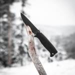 Peltonen Knives M07 Ranger Puukko, 80CrV2-Klinge, PTFE-Finish, Komposit, schwarz