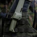 Peltonen Knives M07 Ranger Puukko, 80CrV2-Klinge, PTFE-Finish, Komposit, OD grün