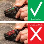 Smith´s Sharpener PP1-Tactical 2-stage Messerschärfer mit Diamantstab, schwarz