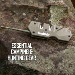 Smith´s Sharpener PP1-MINI TACTICAL, Messerschärfer mit Diamantstab, desert tan