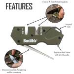 Smith´s Sharpener PP1-MINI TACTICAL, Messerschärfer mit Diamantstab, od green