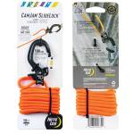 Nite Ize CamJam Sidelock, Aluminium-Karabiner mit 3 Meter Paracordseil in orange