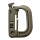 Maxpedition Grimloc Karabiner D-Ring, GhillieTEX IR Signatur, tanfarben, 4er Set
