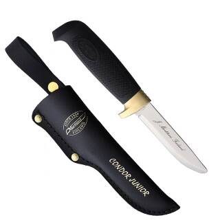 Marttiini Condor Junior, Kindermesser mit 8 cm Edelstahlklinge und Lederscheide